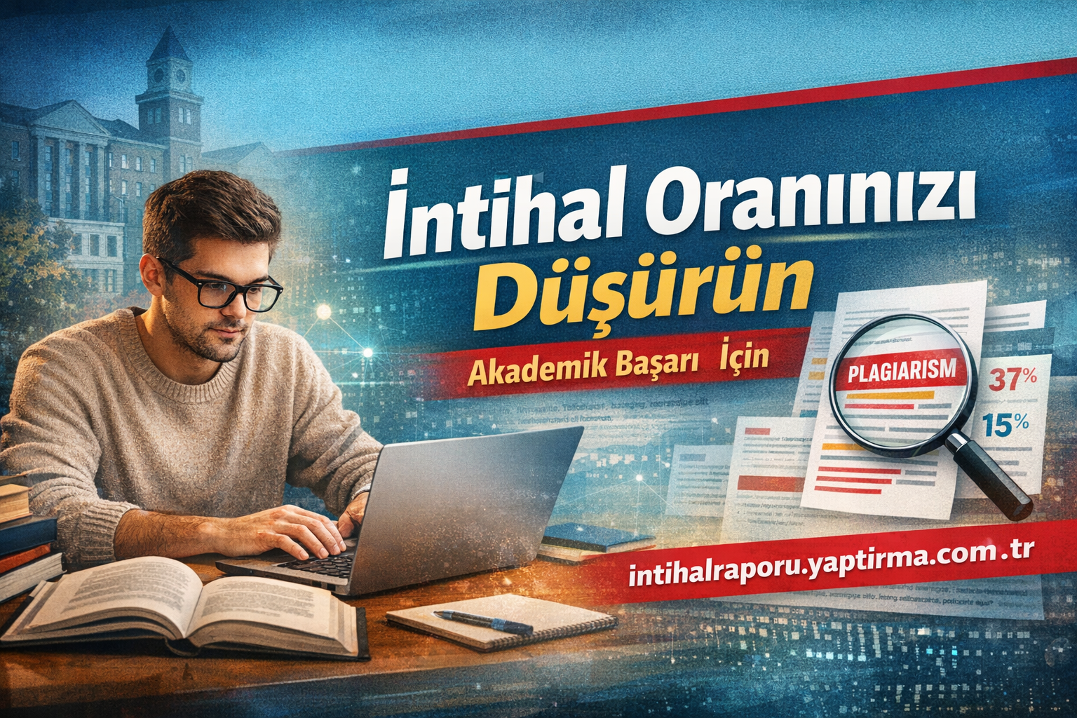 İntihal Oranınızı Düşürün - Turnitin Raporu İstiyorum