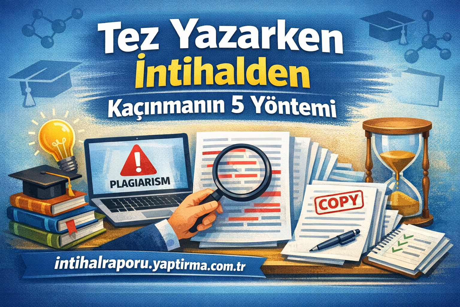Tez Yazarken İntihalden Kaçınmanın 5 Yöntemi - Turnitin Raporu İstiyorum